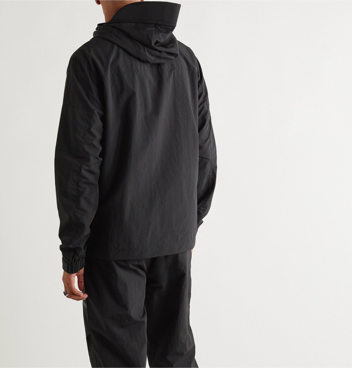 a-cold-wall ナイロン中綿ブルゾン A-COLD-WALL* - Nylon Hooded Jacket - Black A-Cold-Wall*