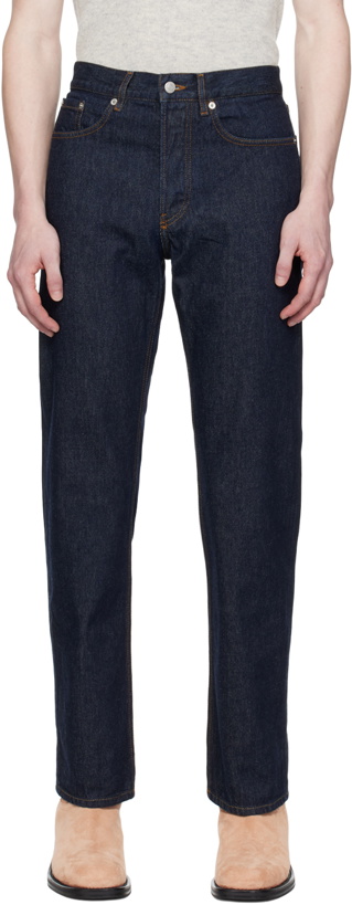 Photo: Dries Van Noten Indigo Straight Jeans