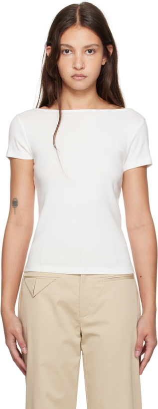 Photo: St. Agni White Organic Cotton Ballet T-shirt