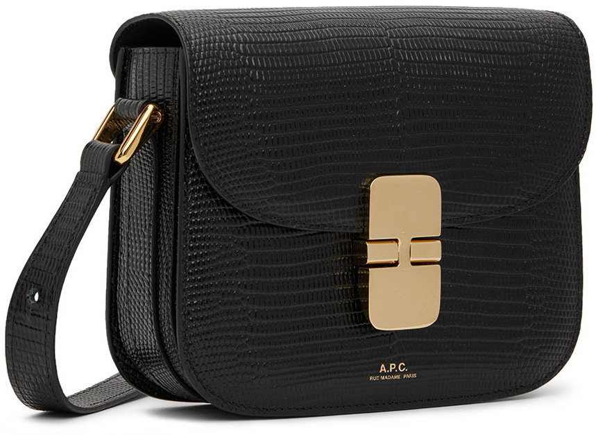 A.P.C. Black Mini Grace Bag