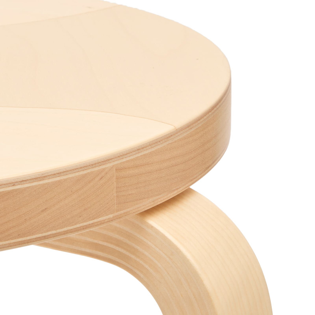 Artek x Marimekko Stool 60 - Seireeni in Solid Birch 