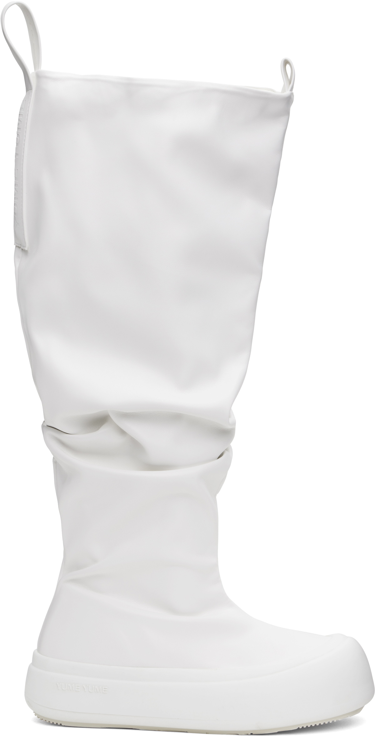 YUME YUME White Fisherman Tall Boots