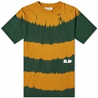 Olaf Hussein Men's Wavy T-Shirt in Green/Yellow