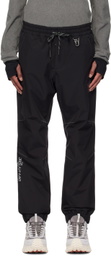 Moncler Grenoble Black Windproof Padded Trousers