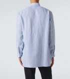 Charvet Striped linen shirt