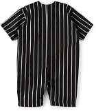 même. Baby Black & White Stripes Juju Jumpsuit