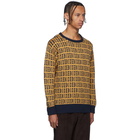 Bode Yellow Signature Sweater