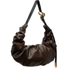 Diesel Brown Grab-D-Large Scrunched Bag