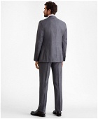 Brooks Brothers Men's Regent Fit Two-Button Grey Stripe 1818 Suit