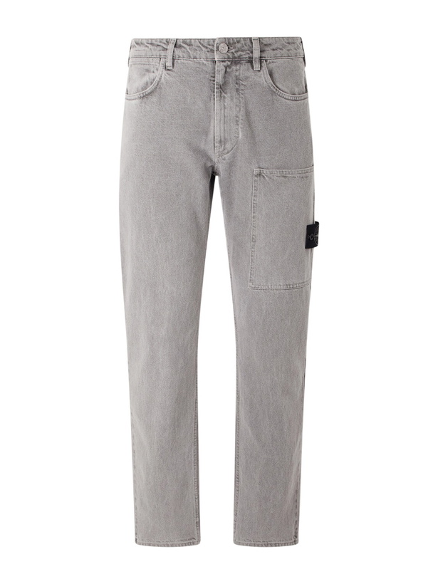 Photo: Stone Island - Straight-Leg Jeans - Gray