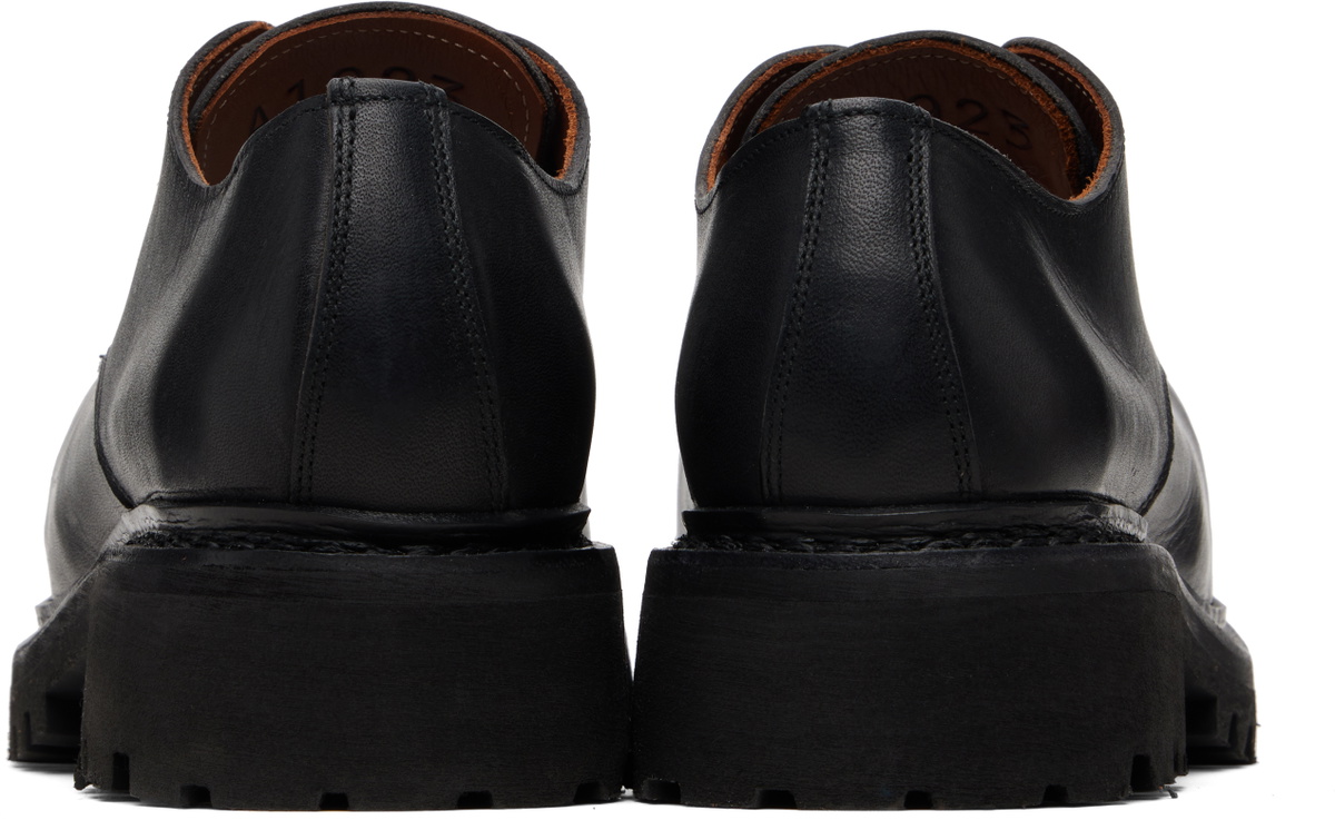 A DICIANNOVEVENTITRE Black Prisma Derbys