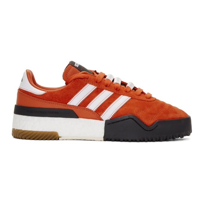 Photo: adidas Originals by Alexander Wang Orange AW BBall Soccer Boost Sneakers