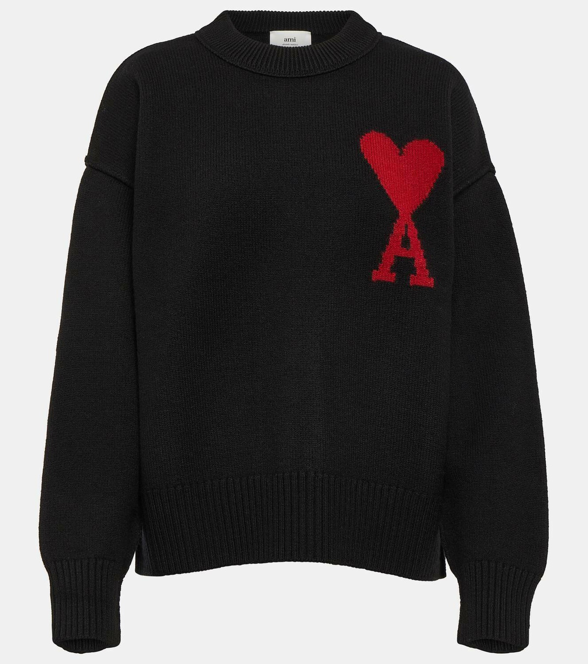 Ami Paris Ami de Cœur wool sweater