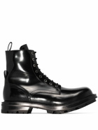 ALEXANDER MCQUEEN - Worker Leather Boots