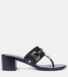 Balenciaga City 50 studded leather thong sandals