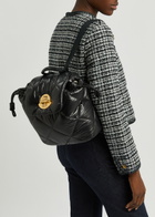 Moncler Quilted Shell Backpack - Black - One Size