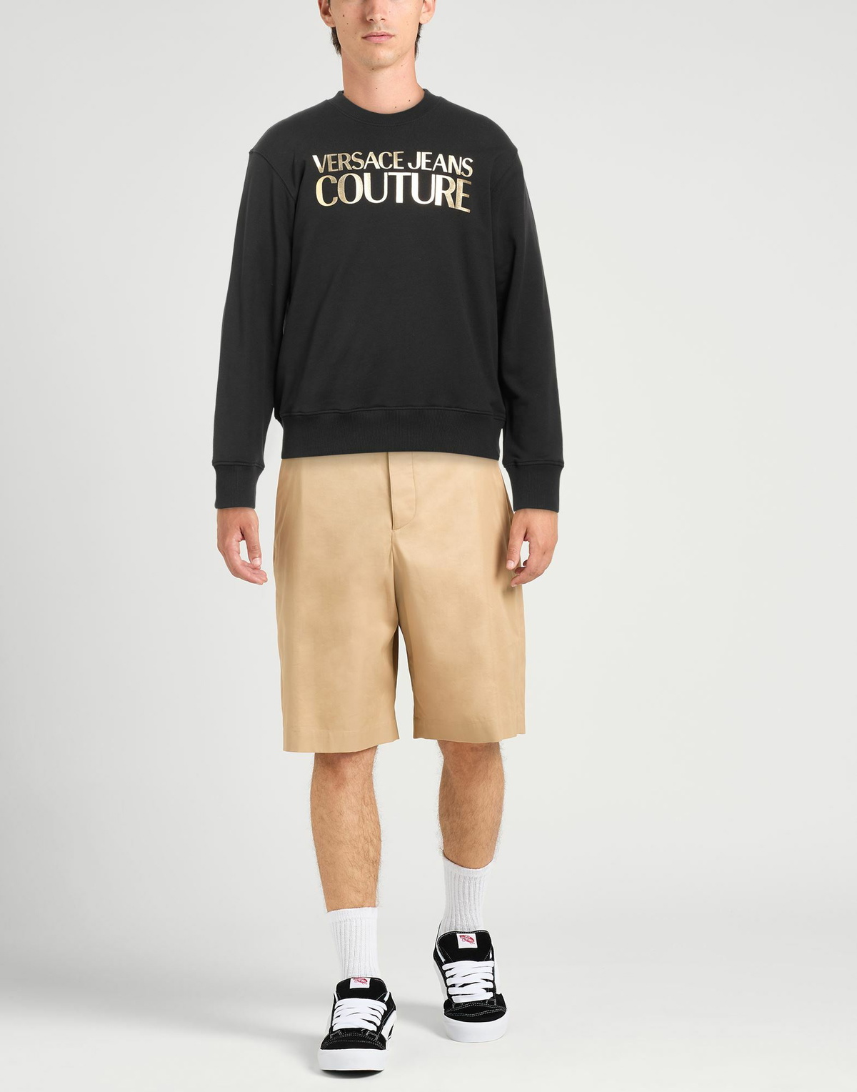 Versace Jeans Couture Mens Sweatshirt in Black