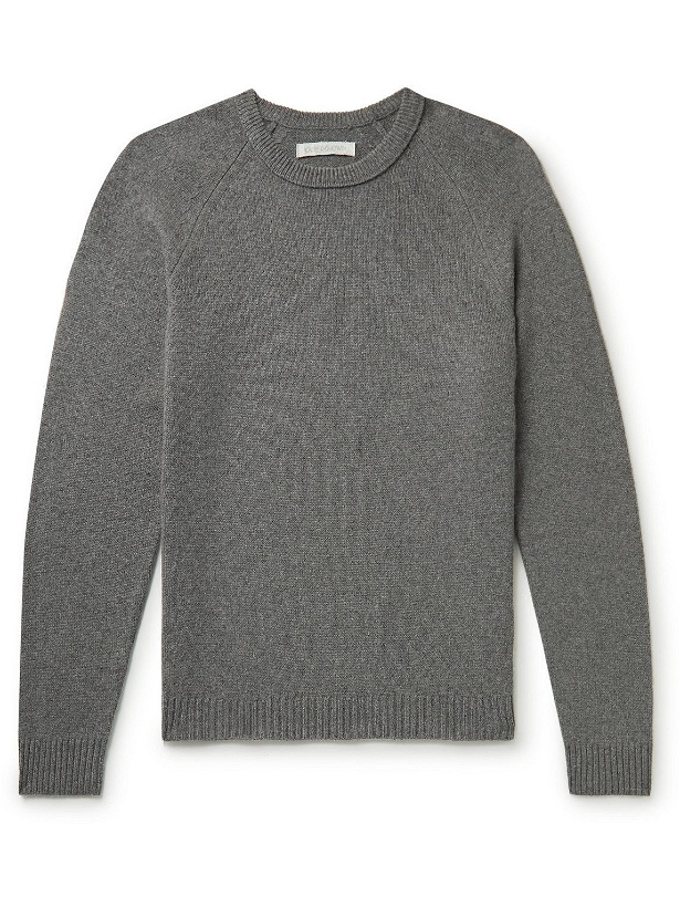 Photo: Outerknown - Recycled Cashmere and Merino Wool-Blend Sweater - Gray