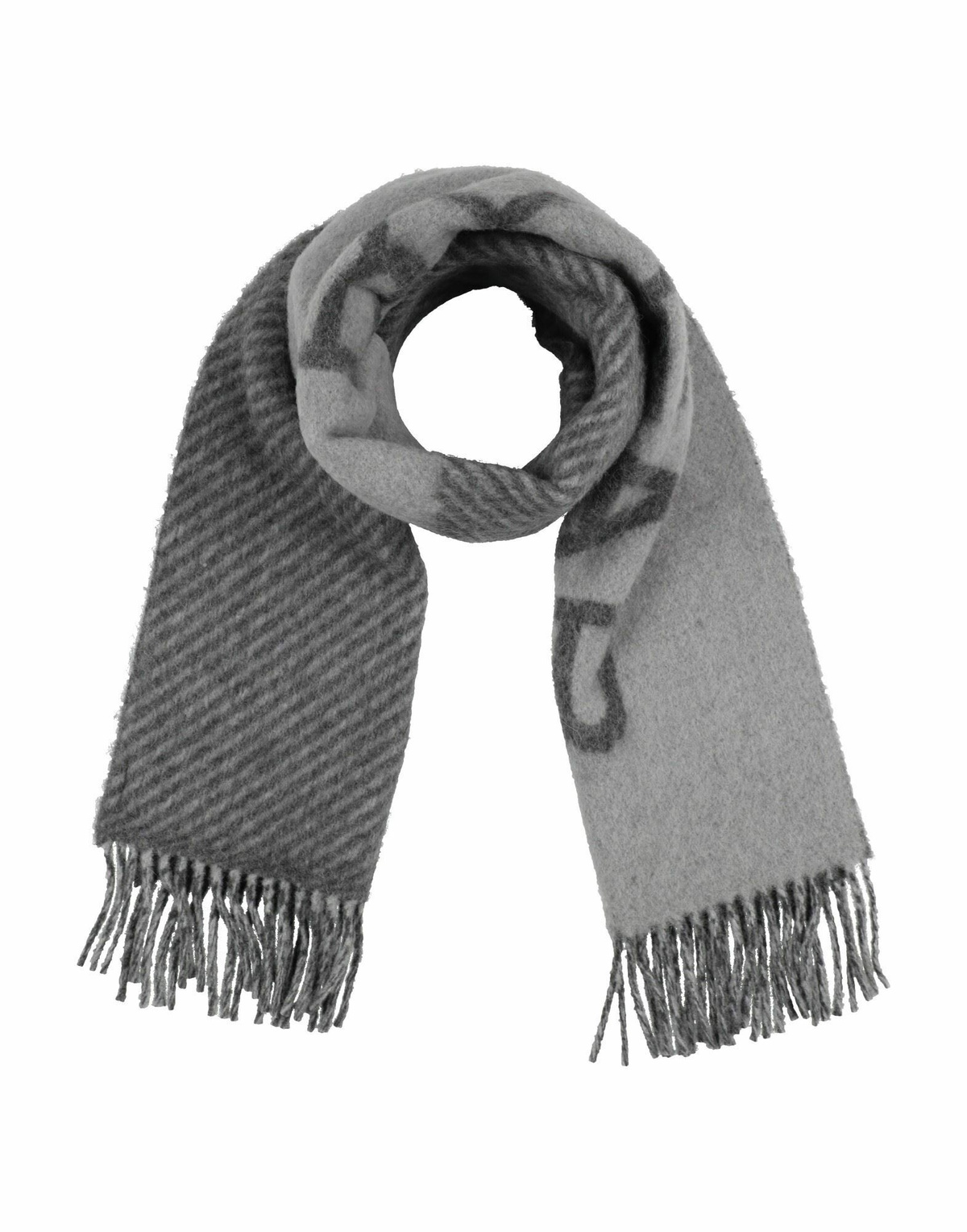 By Far Womens Scarf in Grey
