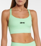Reebok x Victoria Beckham Crossover-back logo sports bra