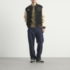 New Era Men's Varsity Jacket in Black