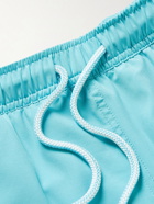 Peter Millar - Long-Length Nautilus Spiral Magic Print Swim Shorts - Blue
