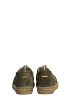 Castañer Joel T-186 Espadrilles In Green Suede
