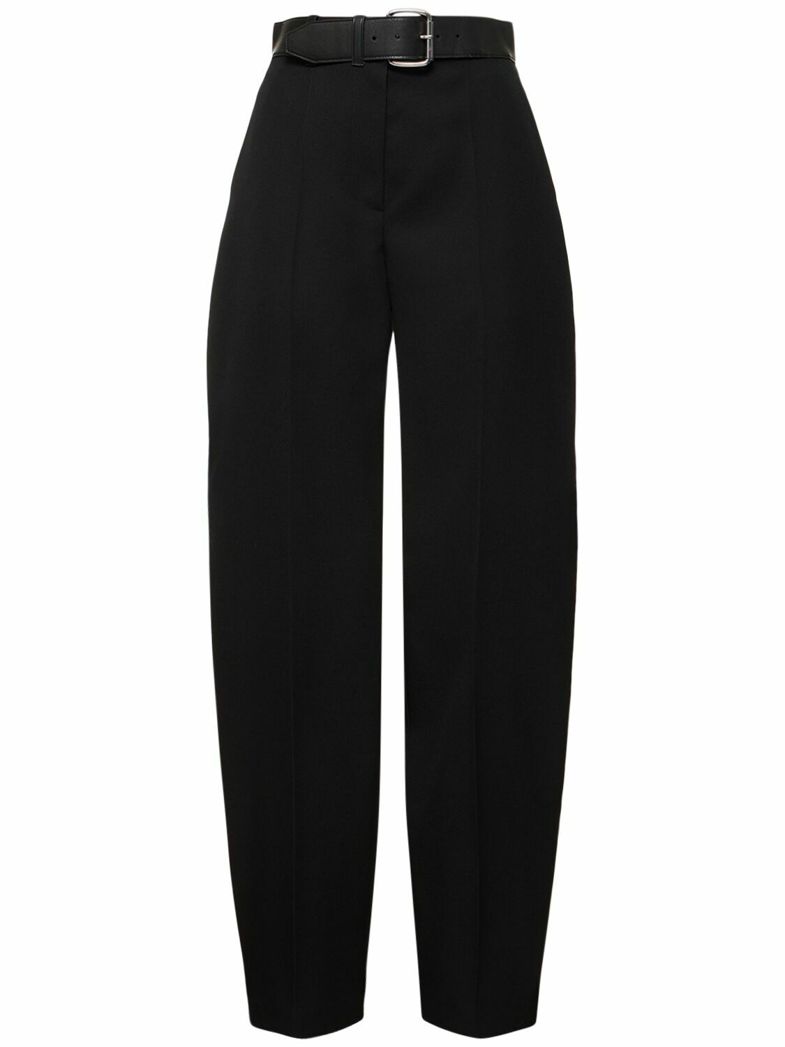 パンツ Alexander Wang Belted Wool Trousers ALEXANDER WANG - High Waisted Belted Wool Pants Alexander Wang