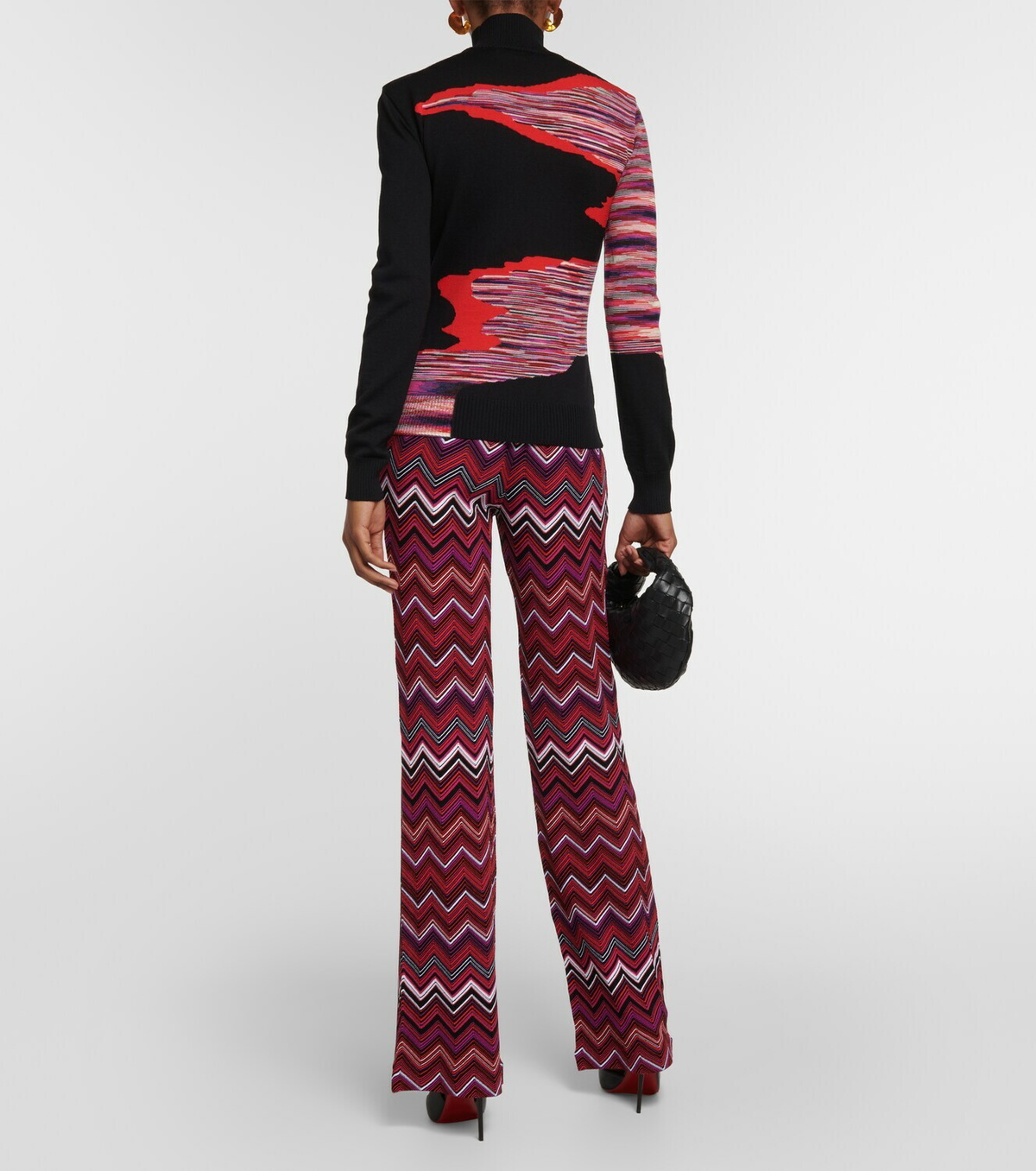 Missoni Space-dyed wool turtleneck sweater