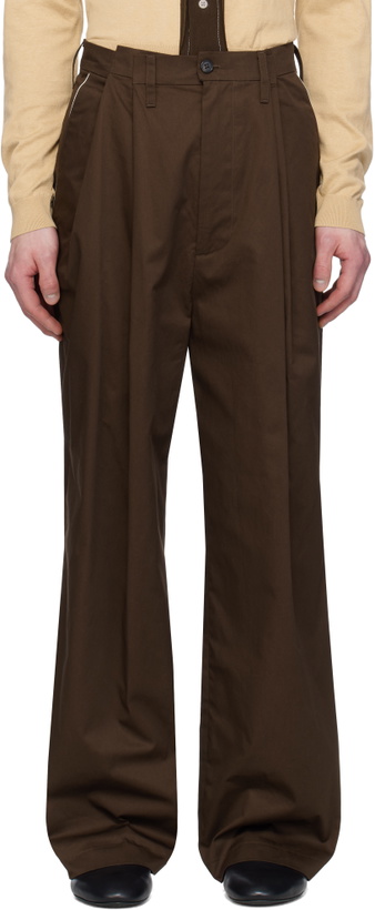 Photo: Camiel Fortgens Brown Suit Trousers