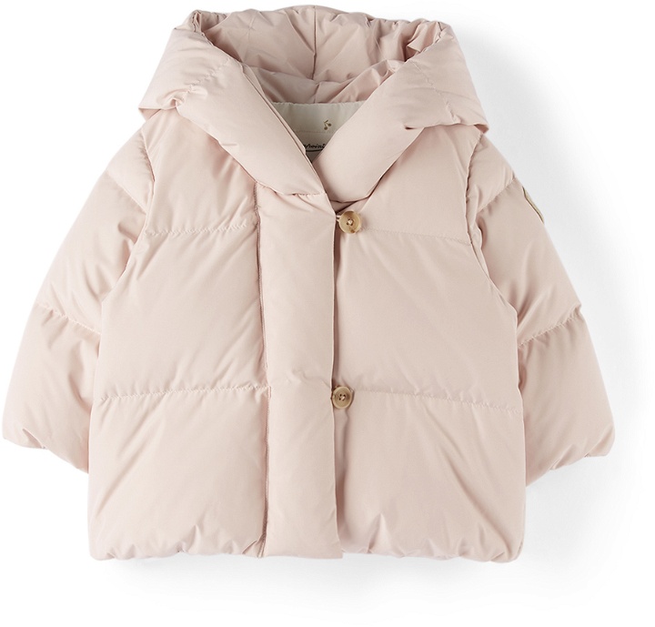 Photo: Bonpoint Baby Pink Down Pearlie Parka