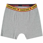 Human Made Men's Boxer Brief in Gray