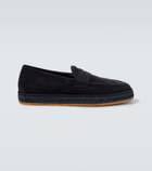 Giorgio Armani Suede penny loafers