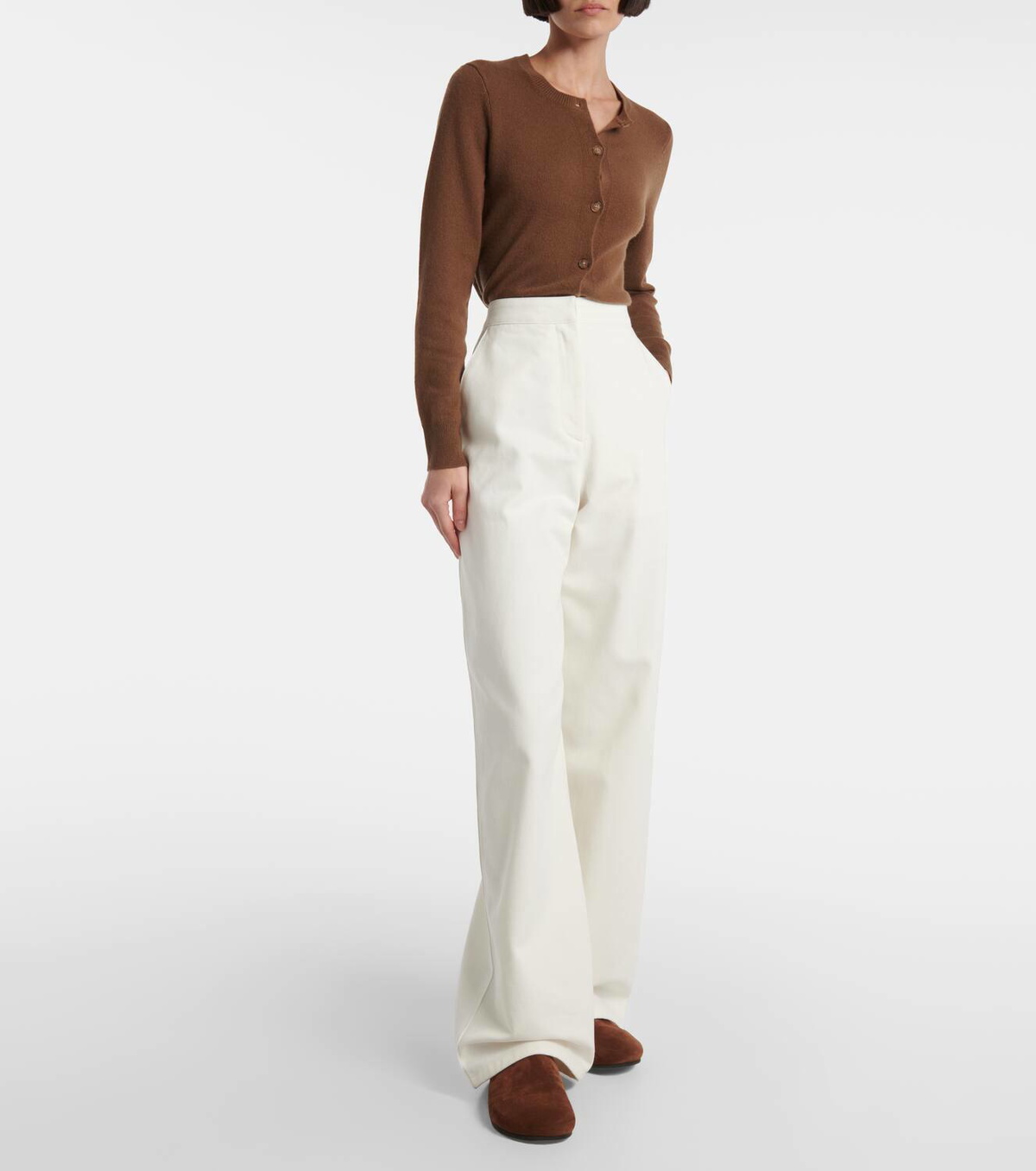 Fforme Strider high-rise wide-leg jeans