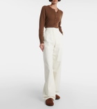 Fforme Strider high-rise wide-leg jeans