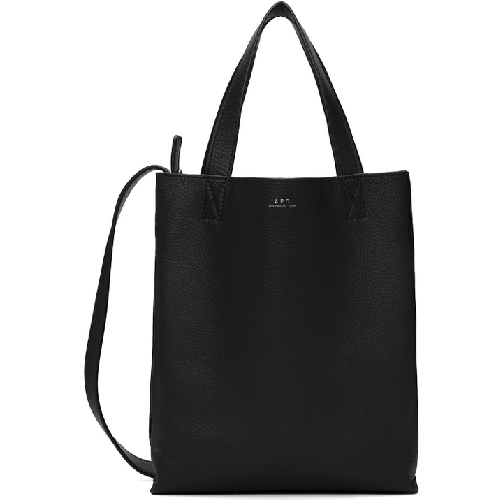 Photo: A.P.C. Black Maiko Small Shopper Tote