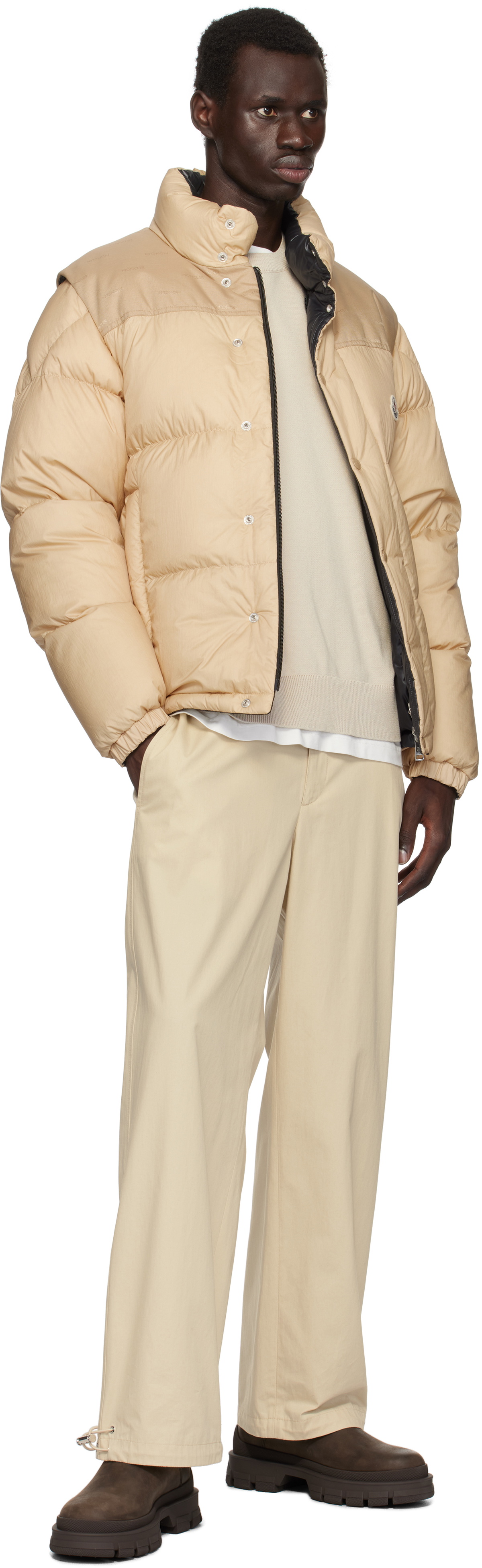 ジャケット・アウター KIN 2WAY WESTERN SHORT DOWN JK (beige) ジャケット・アウター KIN 2WAY WESTERN SHORT DOWN JK (beige