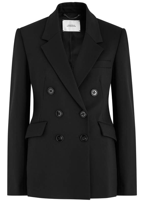 Photo: Dorothee Schumacher Emotional Essence Stretch-jersey Blazer Black