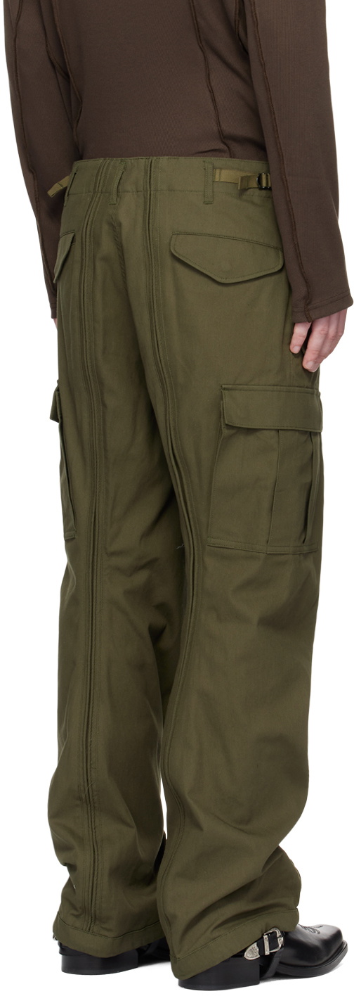 NVRFRGT Khaki Four-Pocket Cargo Pants