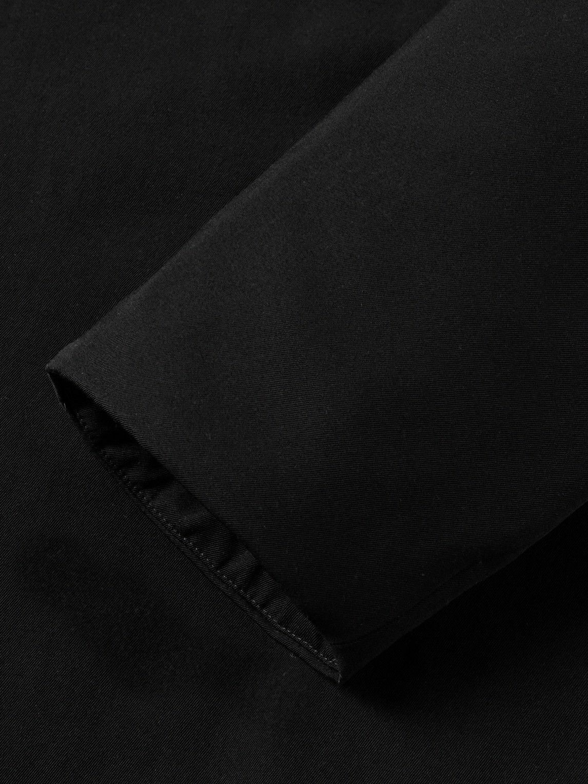 The Row - Horatio Padded Wool-Twill Hooded Coat - Black