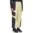 Nike Beige and Black NSW Re-Issue Track Pants