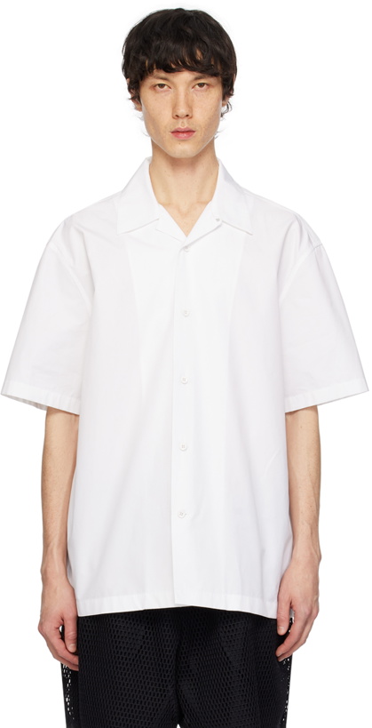 Photo: Jil Sander White Heavy Shirt