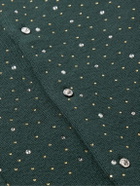 BODE - Crystal-Embellished Wool Cardigan - Green