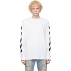 Off-White White Pencil Arch Long Sleeve T-Shirt