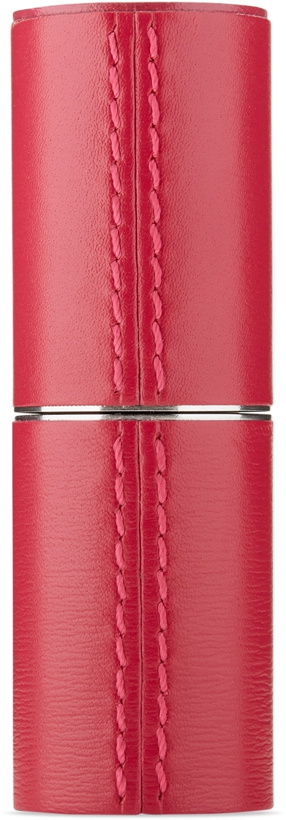 Photo: La Bouche Rouge Refillable Leather Lipstick Case – Fuchsia