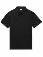 Onia - Cotton and Modal-Blend Polo Shirt - Black