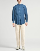 Massimo Alba Mens Shirt Azure