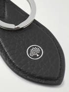 Mulberry - Logo-Embossed Full-Grain Leather and Silver-Tone Keyring