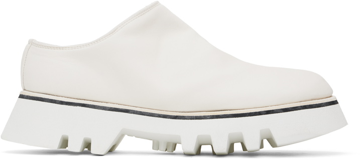 Photo: Guidi White Soft Horse Full Grain Slip-on Loafers