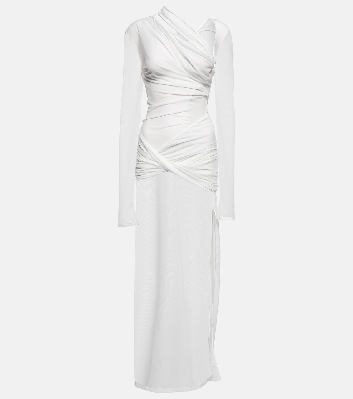 jacquemus long sleeve dress Jacquemus La Robe Chemise Casaco Dress